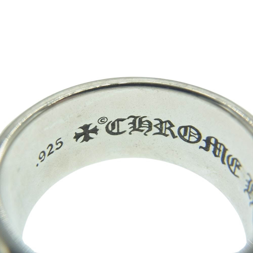 CHROME HEARTS クロムハーツ（原本無） RND 10mm ラウンド リング CHプラス シルバー系 18号【中古】