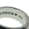 CHROME HEARTS クロムハーツ（原本無） RND 10mm ラウンド リング CHプラス シルバー系 22号【中古】