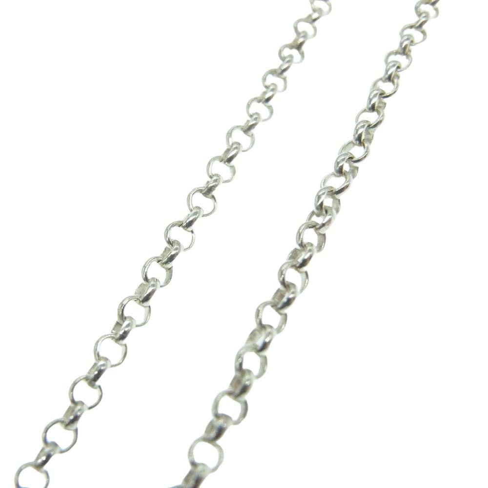 CHROME HEARTS クロムハーツ（原本無） NECKCHAIN R24 ロールチェーン ネックレス 24インチ シルバー系【中古】