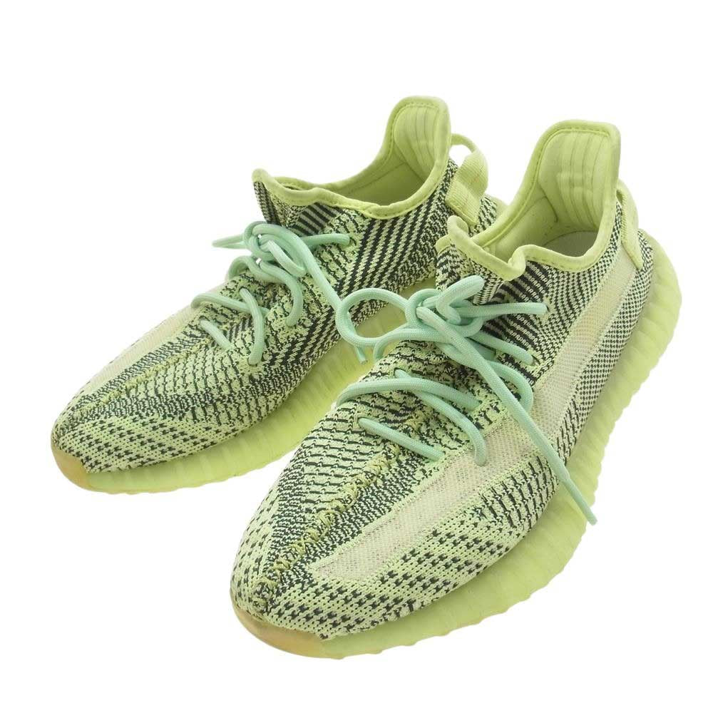 adidas アディダス FW5191 YEEZY Boost 350 V2 Yeezreel イージーブースト350 V2 イーズリール スニーカー  イエロー系 27cm【中古】