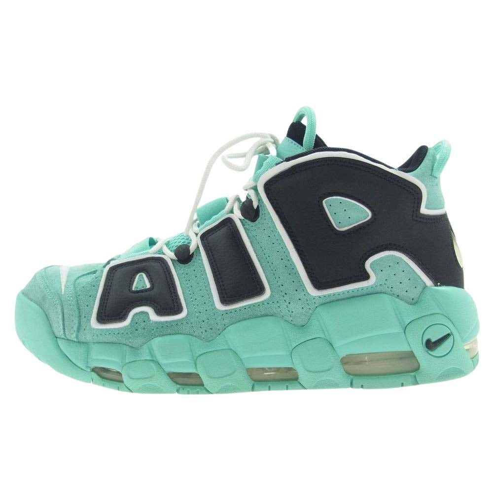 NIKE ナイキ CN8118-400 AIR MORE UPTEMPO LIGHT AQUA エア モア アップテンポ スニーカー ライトブルー系 27cm【中古】