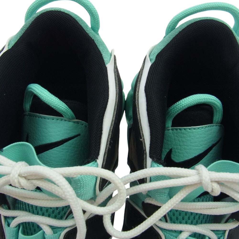 NIKE ナイキ CN8118-400 AIR MORE UPTEMPO LIGHT AQUA エア モア アップテンポ スニーカー ライトブルー系 27cm【中古】