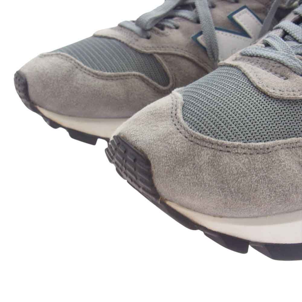 NEW BALANCE ニューバランス MS1300GG 1300 スエード メッシュ ローカット スニーカー グレー系 27.5cm【中古】
