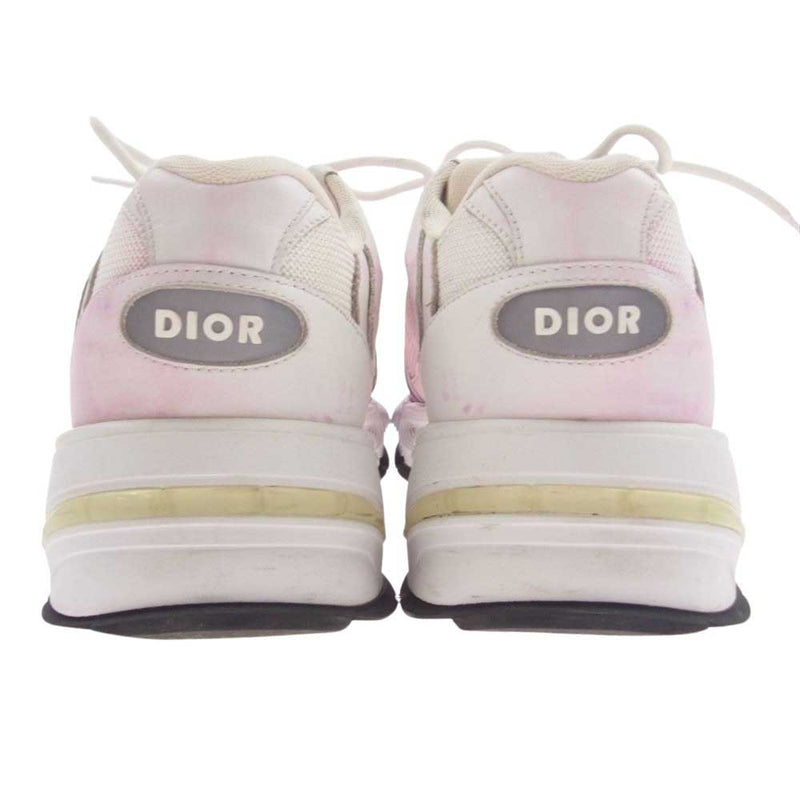 Dior ディオール 20EDC CD1 Tie Dye タイダイ テクニカル ローカット ロゴ スニーカー ピンク系 マルチカラー系 44【中古】