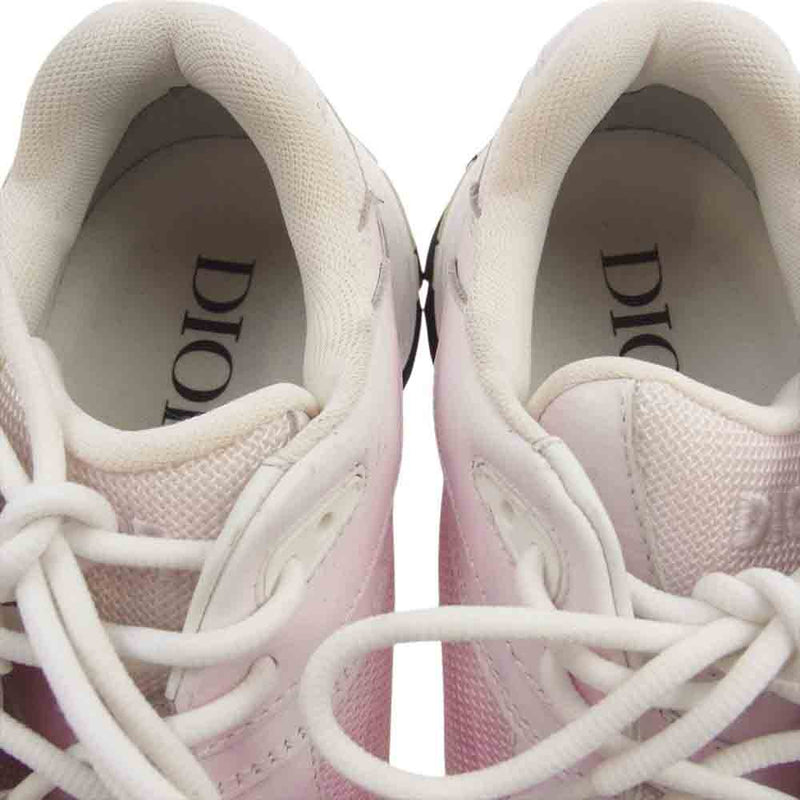 Dior ディオール 20EDC CD1 Tie Dye タイダイ テクニカル ローカット ロゴ スニーカー ピンク系 マルチカラー系 44【中古】
