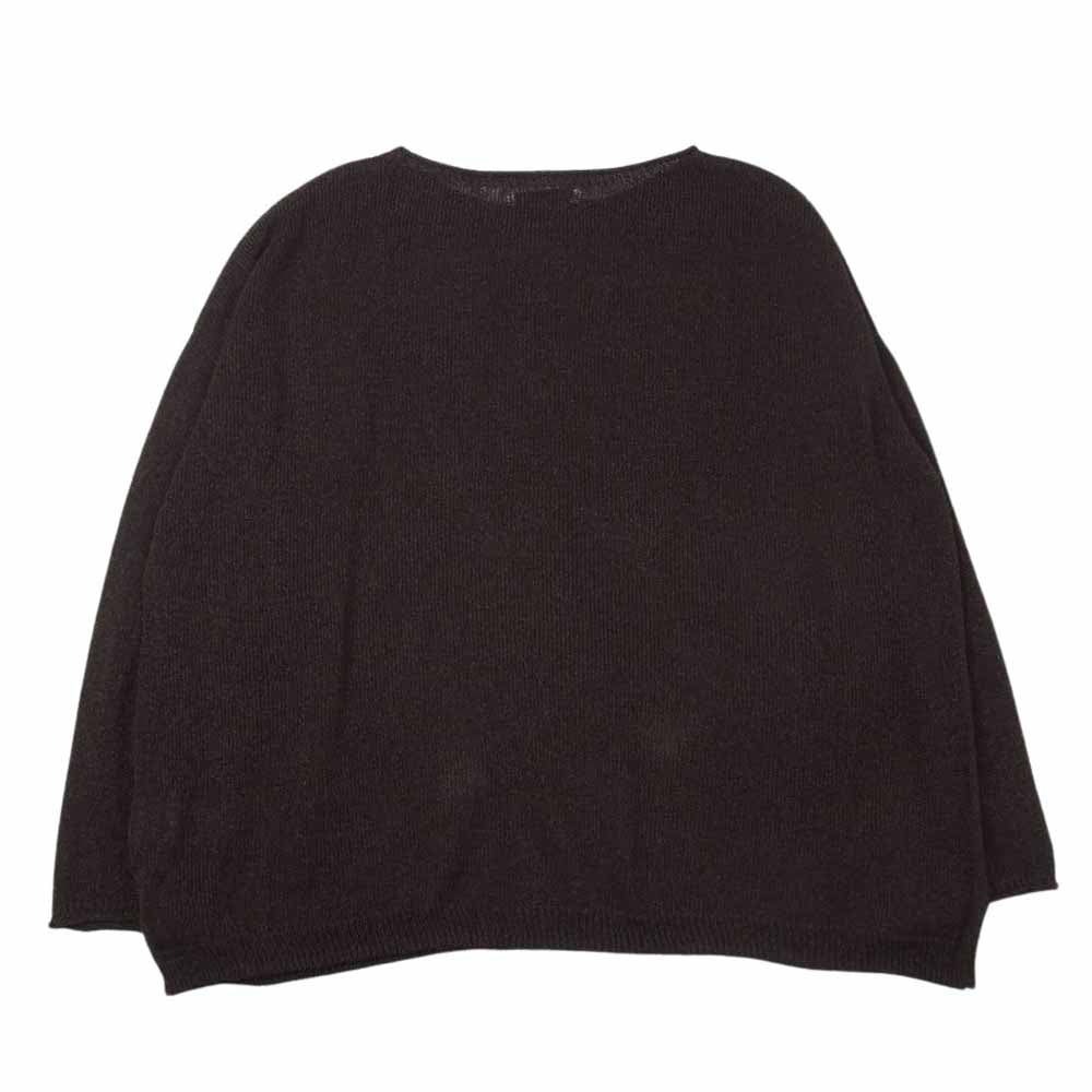 フレームワーク ペーパーヤーン ニット ブラウン系【美品】【中古】