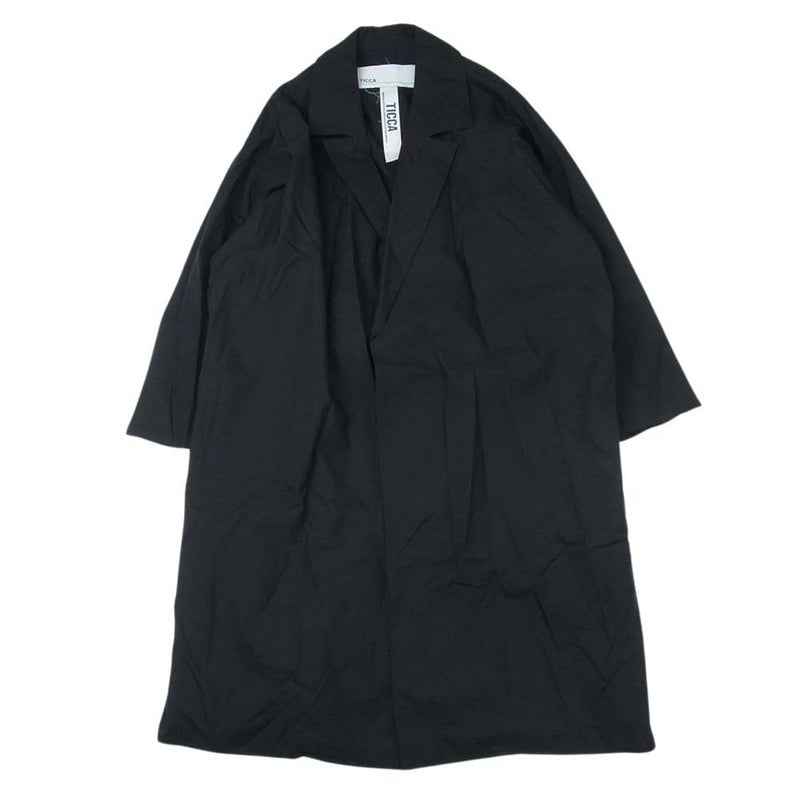 ティッカ 0201407152 TBKS-152 Topper COAT トッパー コート ブラック系 F【美品】【中古】