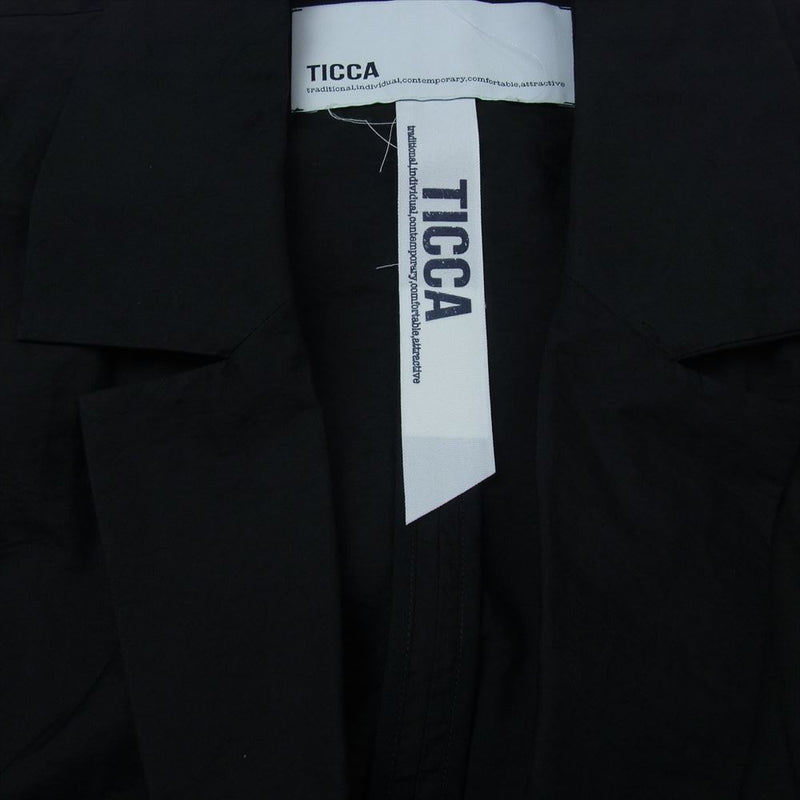 ティッカ 0201407152 TBKS-152 Topper COAT トッパー コート ブラック系 F【美品】【中古】