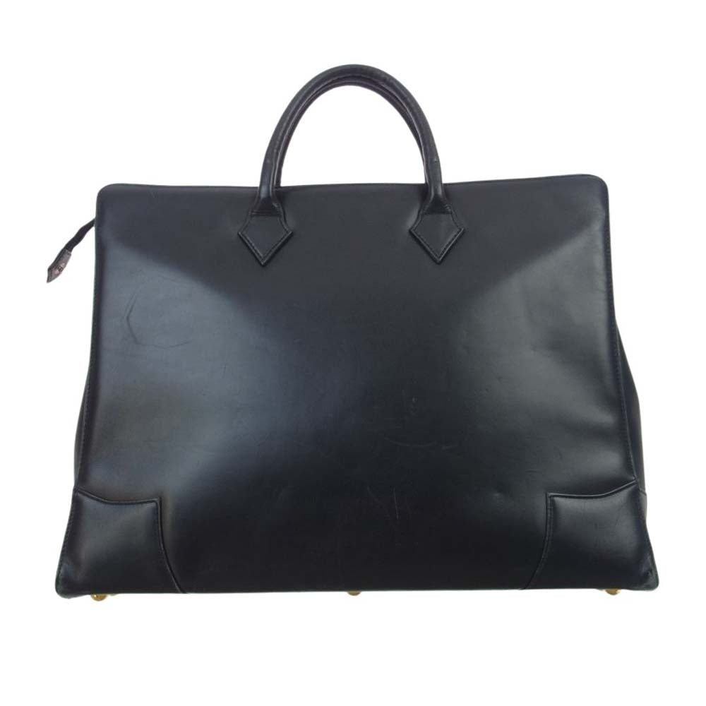 Vivienne Westwood ヴィヴィアンウエストウッド オーブ レザー ブリーフケース ビジネスバッグ ブラック系【中古】