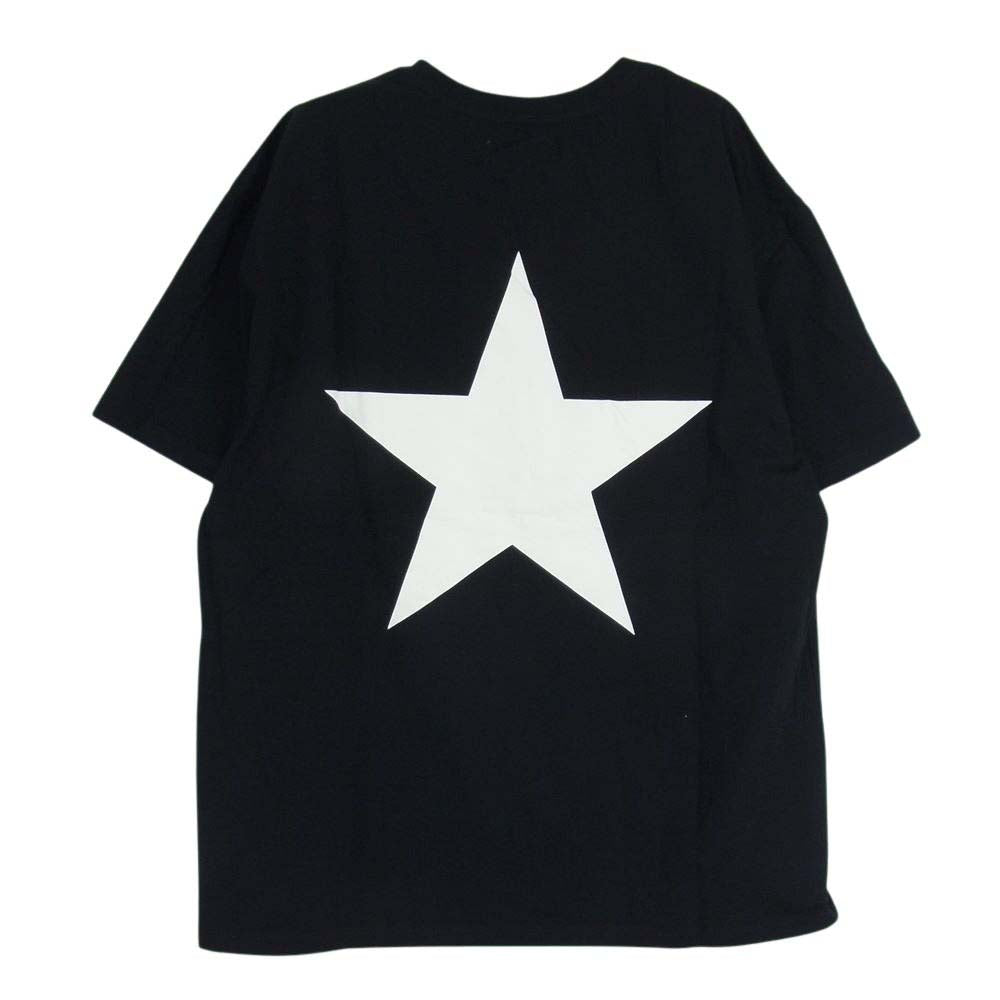 FEAR OF GOD フィアオブゴッド FOG ESSENTIALS ワンスター バックプリント 半袖 Tシャツ ブラック系 M【中古】