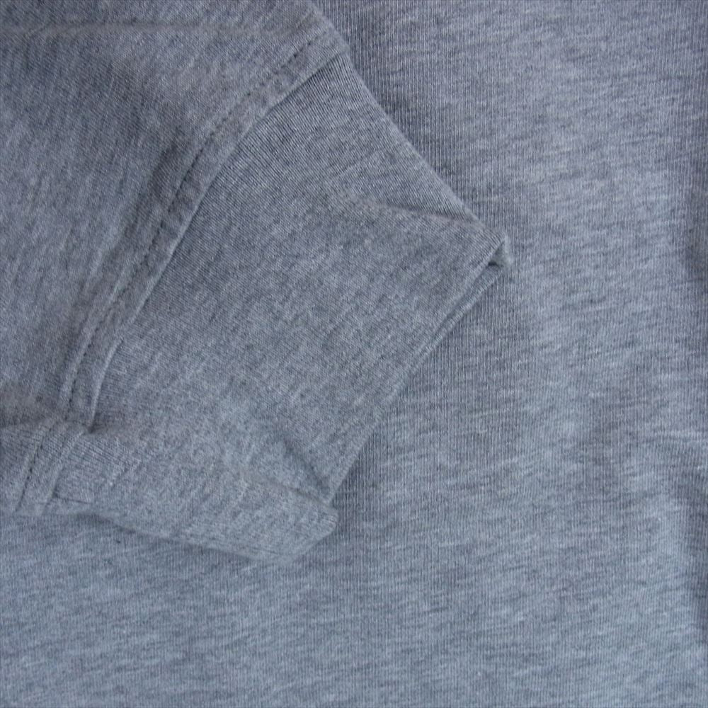 FEAR OF GOD フィアオブゴッド FOG ESSENTIALS リフレクティブ ロゴ バックプリント ハイネック 長袖 カットソー グレー系 L【中古】