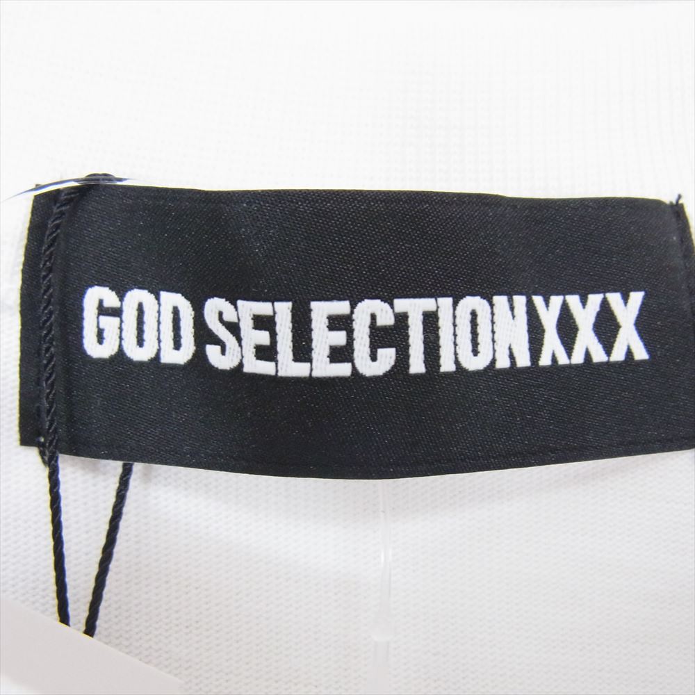 ゴッドセレクショントリプルエックス GX-A23-ST-13 ガール プリント 半袖 Tシャツ ホワイト系 XL【新古品】【未使用】【中古】