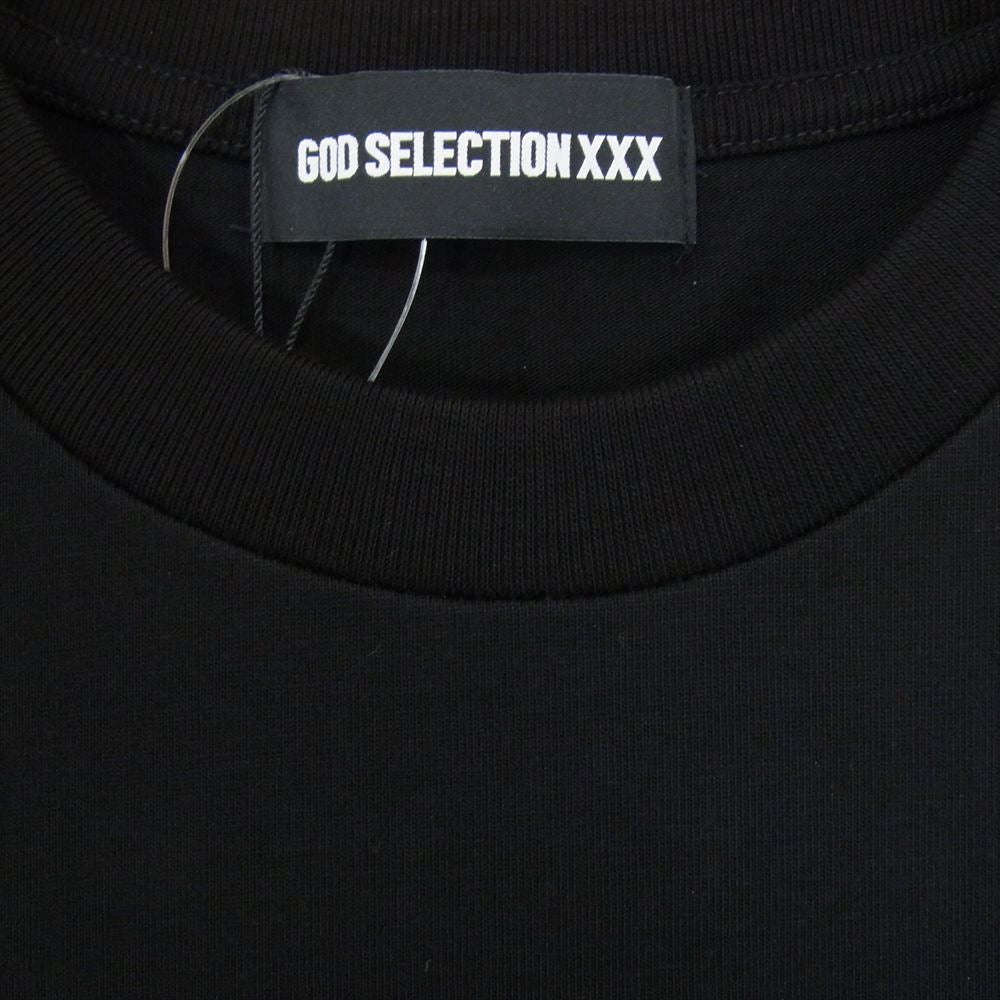 ゴッドセレクショントリプルエックス GX-A23-ST-13 ガール プリント 半袖 Tシャツ ブラック系 XL【新古品】【未使用】【中古】