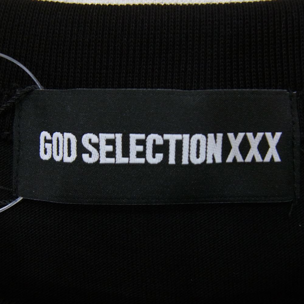 ゴッドセレクショントリプルエックス GX-A23-ST-13 ガール プリント 半袖 Tシャツ ブラック系 XL【新古品】【未使用】【中古】