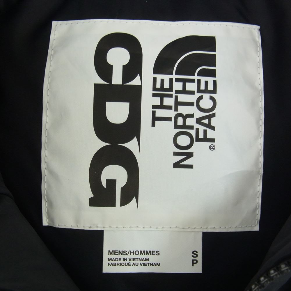 COMME des GARCONS コムデギャルソン ND52310CD × THE NORTHFACE Nuptse Vest ノース フェイス  ヌプシ ベスト ブラック系 S【新古品】【未使用】【中古】