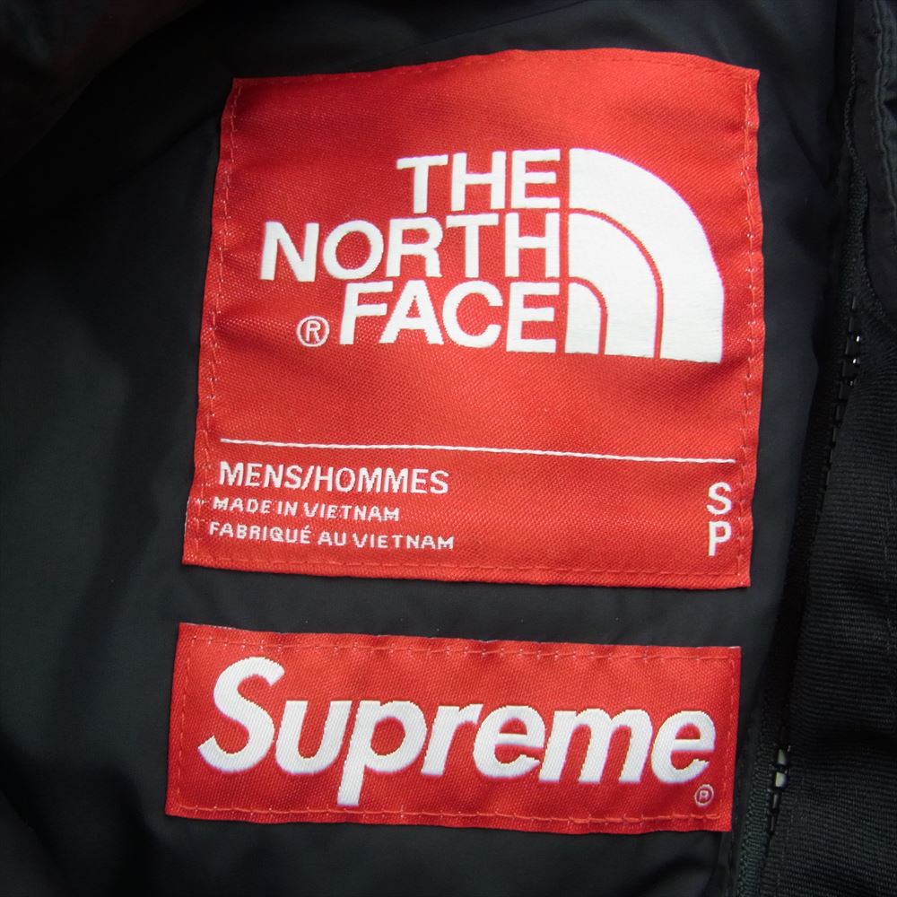 Supreme シュプリーム 24SS  ND02400I THE NORTH FACE Split Nuptse Jacket  ノースフェイス スプリット ヌプシ ジャケット ブラック系 USA:S【新古品】【未使用】【中古】