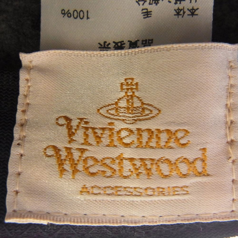 Vivienne Westwood ヴィヴィアンウエストウッド ワッペン 中折れ フェルト ハット グレー系 M【中古】