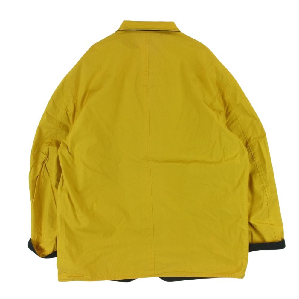 COMME des GARCONS HOMME PLUS コムデギャルソンオムプリュス AD1989 AD1989 アーカイブ ヴィンテージプリュス PJ-111080 リバーシブル コットン テーラードジャケット イエロー系 M【中古】