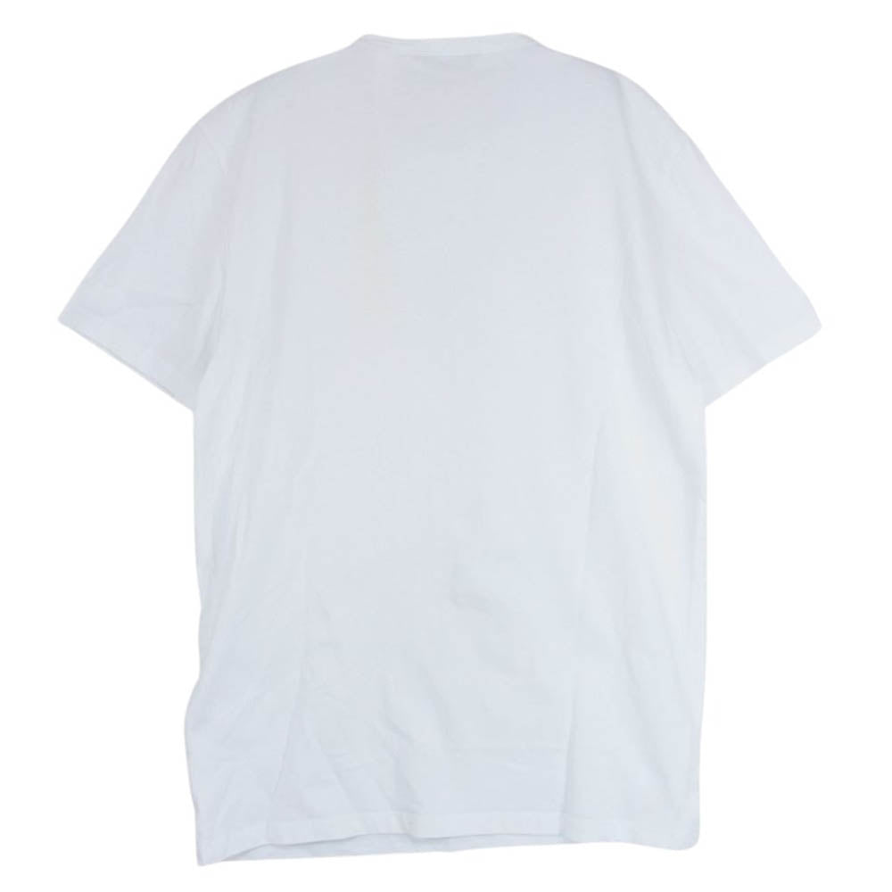 MONCLER モンクレール × MAMIWATA マミワタ MAGLIA T-SHIRT マグリア 胸ロゴ ワッペン 半袖 Tシャツ ホワイト系 S【中古】