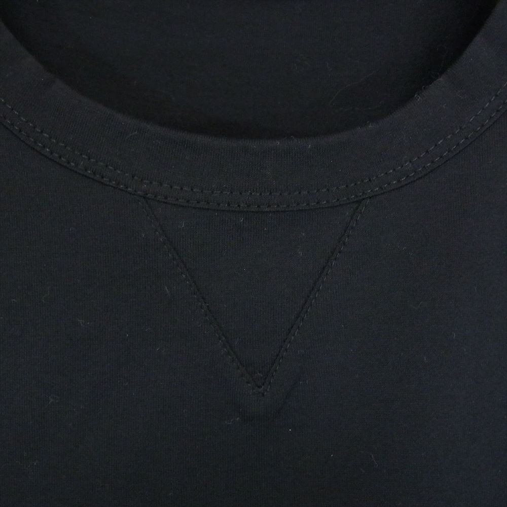MONCLER モンクレール MAGLIA T-SHIRT マグリア 胸ロゴ ワッペン 半袖 Tシャツ ブラック系 M【美品】【中古】