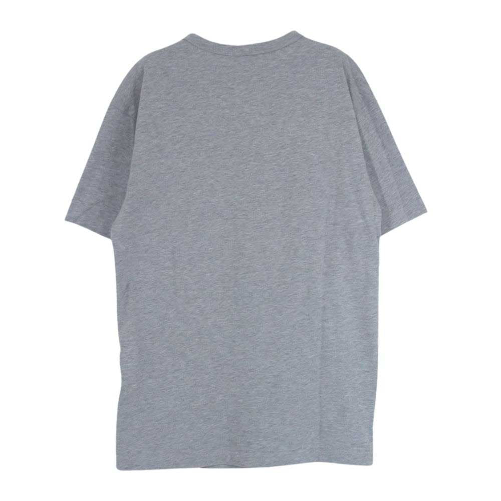 MONCLER モンクレール × KITH MAGLIA T-SHIRT アイコンロゴ クルーネック 半袖 Tシャツ グレー系 S【中古】