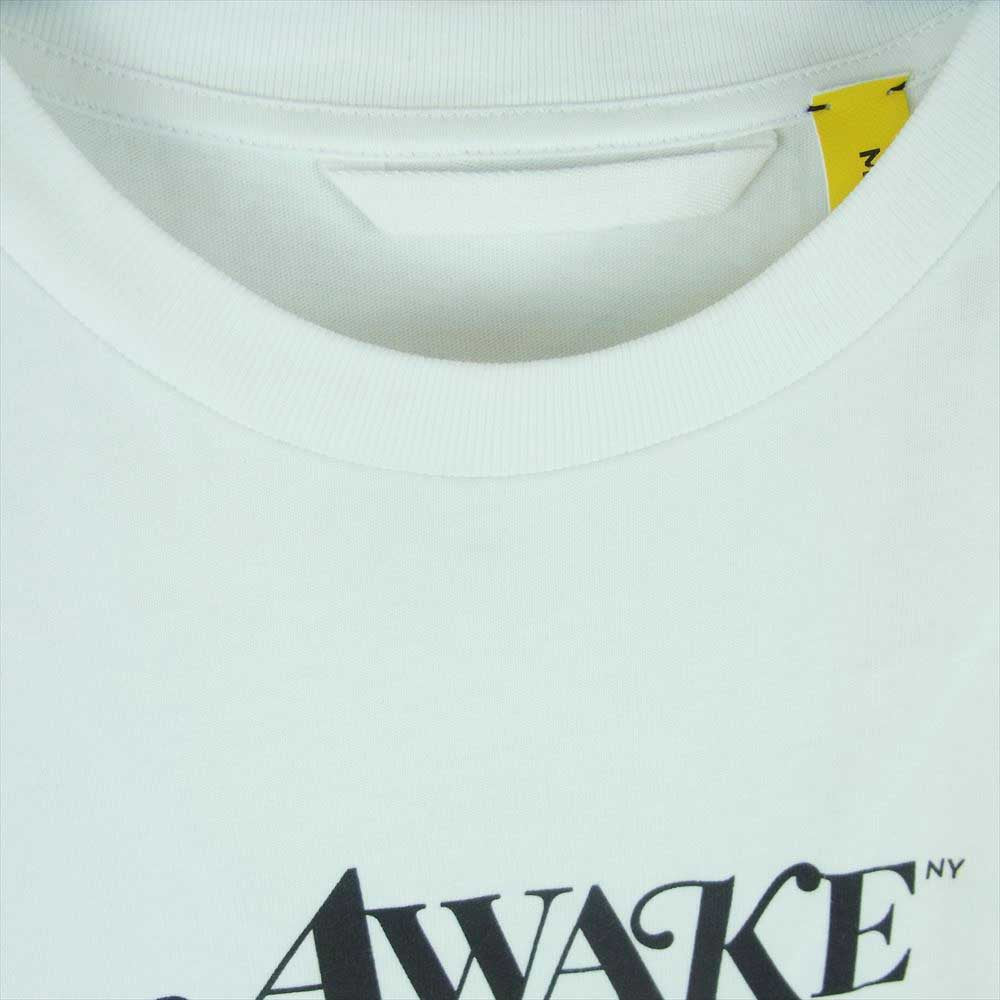 MONCLER モンクレール AWAKE NY アウェイク ニューヨーク 半袖 Tシャツ ホワイト系 S【中古】