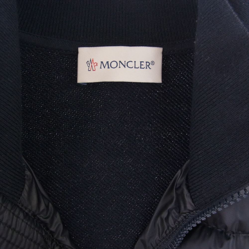 MONCLER モンクレール MAGLIA CARDIGAN マグリア カーディガン 切替 ダウン トラック ジャケット ネイビー系 M【中古】