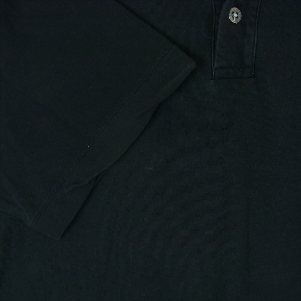 Emporio Armani エンポリオ・アルマーニ 3YPF80 PJ18Z EA7 ロゴ 半袖 ポロ シャツ トルコ製 ブラック系 3XL【中古】