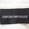 Emporio Armani エンポリオ・アルマーニ 6H1MM9 1JQKZ ロゴ ラバーパッチ パーカー フーディー  ホワイト系 XL【中古】