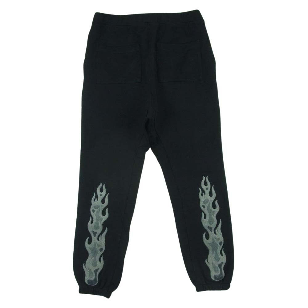 メイヨー 22MY-SWPT2202 Embroidery Fire Lounge Sweat pants ファイヤーパイル ロゴ刺繍 スウェットパンツ ブラック系 L【中古】
