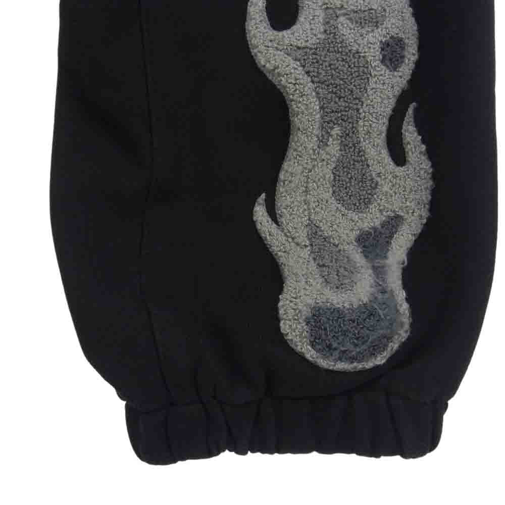メイヨー 22MY-SWPT2202 Embroidery Fire Lounge Sweat pants ファイヤーパイル ロゴ刺繍 スウェットパンツ ブラック系 L【中古】