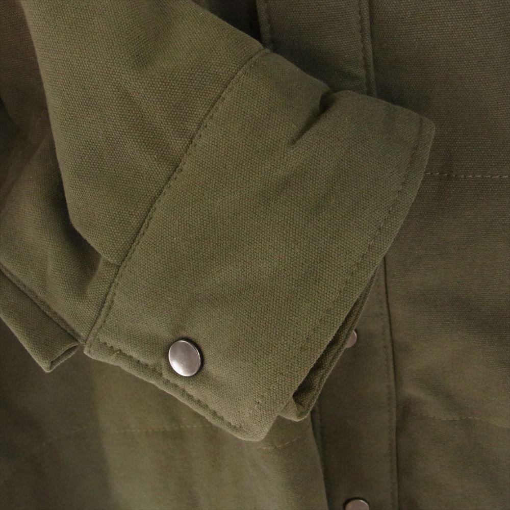 メイヨー 22MY-SHJK2201 Embroidery Maria Shirt Jacket エンブロイダリー マリア シャツ ジャケット カーキ系 XL【中古】