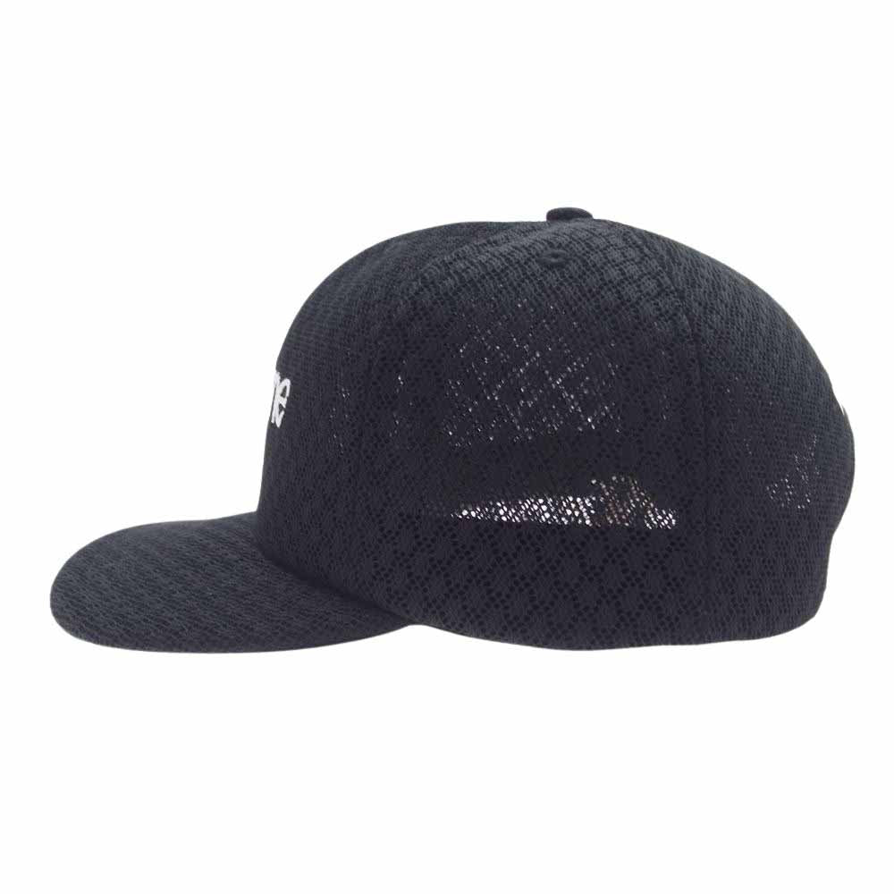 Supreme シュプリーム 22SS CLASSIC LOGO AIR MESH クラシックロゴ エア メッシュ キャップ 帽子 ブラック系【中古】