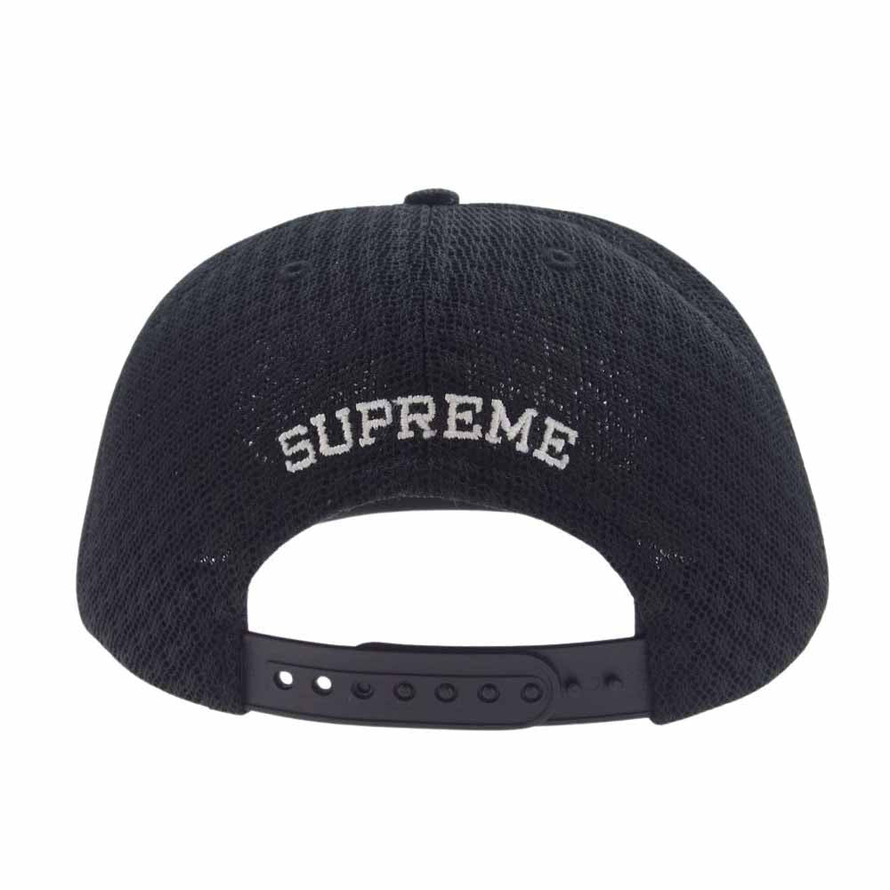 Supreme シュプリーム 22SS CLASSIC LOGO AIR MESH クラシックロゴ エア メッシュ キャップ 帽子 ブラック系【中古】