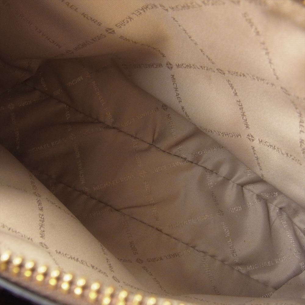 Michael Kors マイケルコース 35T9GS7S1B シグネチャー ロゴ 総柄 2WAY ショルダー ハンド バッグ ブラウン系【中古】