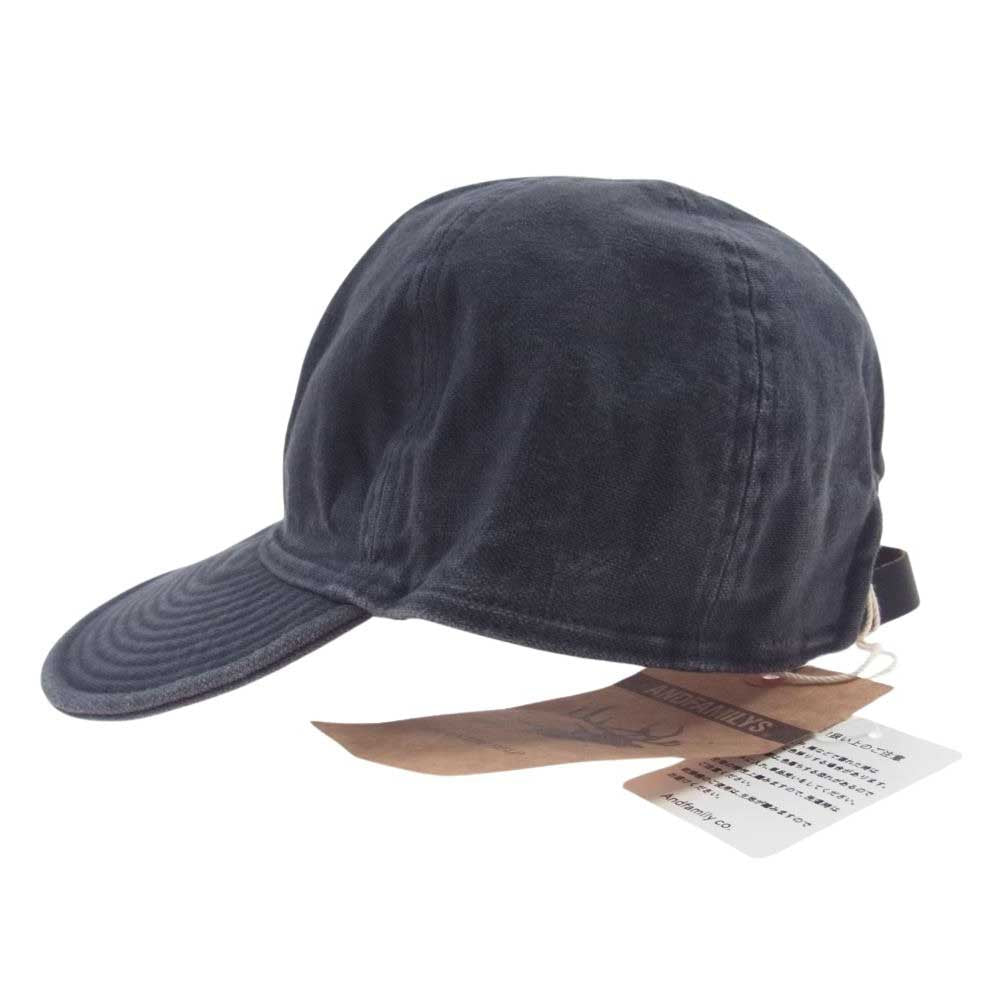 ANDFAMILYS アンドファミリー SP-22022 SULFIDE DUCK CAP ダック キャップ グレー系 FREE【美品】【中古】