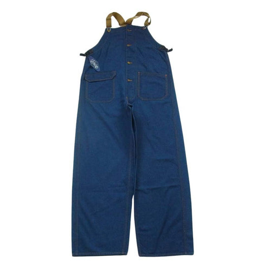 グラフゼロ Deck Bib Overalls デッキ ビブ デニム オーバーオール【美品】【中古】