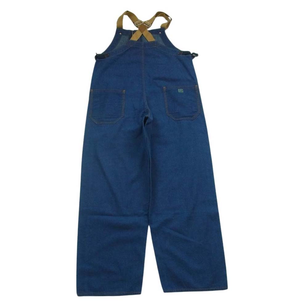 グラフゼロ Deck Bib Overalls デッキ ビブ デニム オーバーオール【美品】【中古】