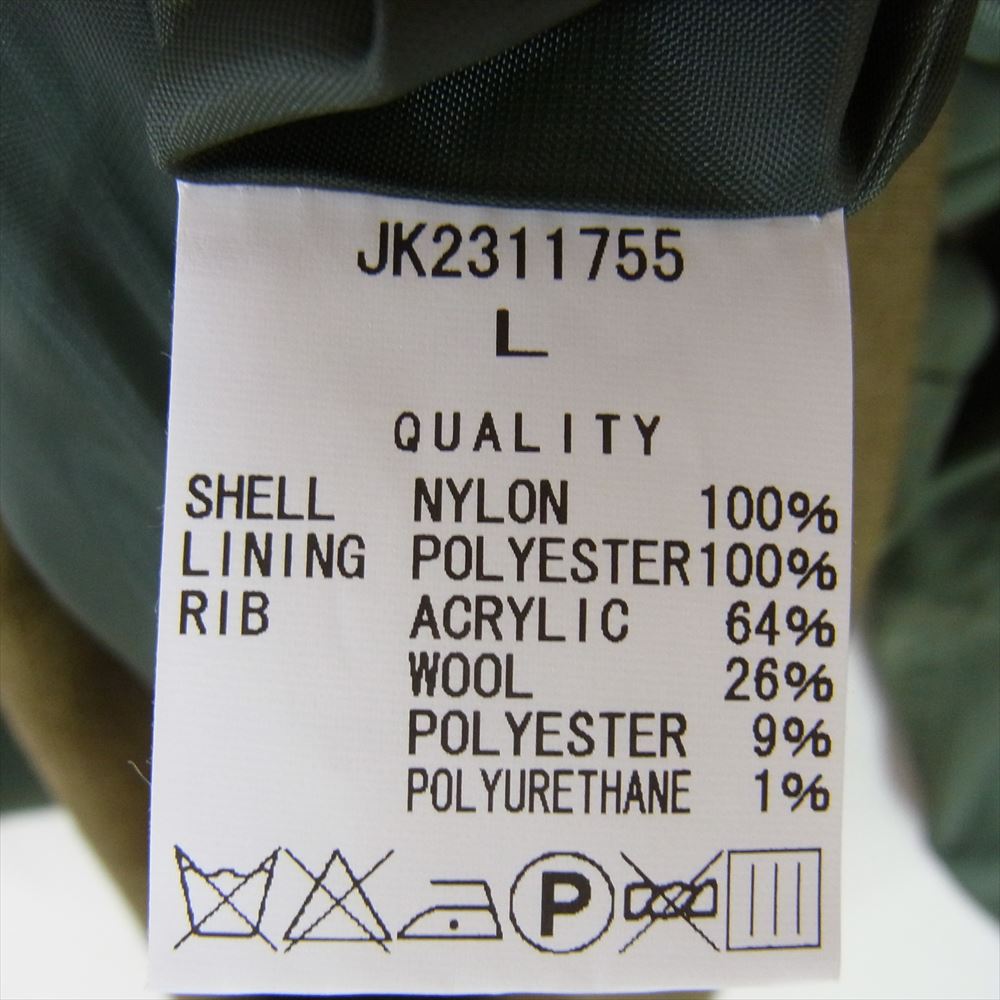 ANDFAMILYS アンドファミリー JK-2311755 WEP GONZ JACKET G-8 ゴンズ ジャケット カーキ系 L【極上美品】【中古】