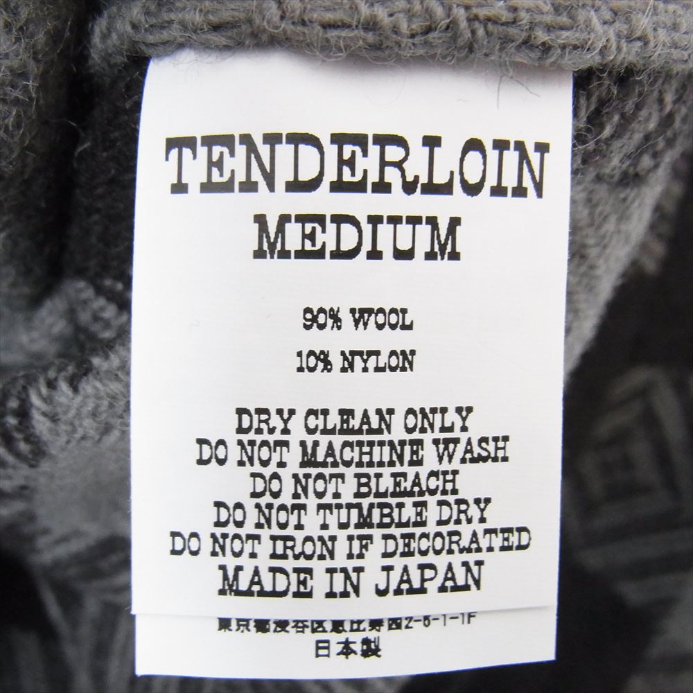 TENDERLOIN テンダーロイン MELTON CPO JKT メルトン ジャケット グレー系 M【極上美品】【中古】