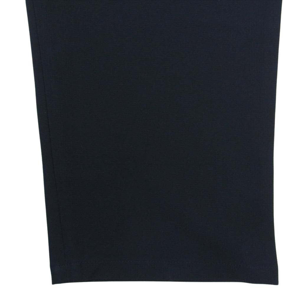 UNITED ARROWS ユナイテッドアローズ 1159-343-7562 イタリア製 CAMO リップストップ ポリエステル イージー スラックス パンツ ネイビー系 M【中古】
