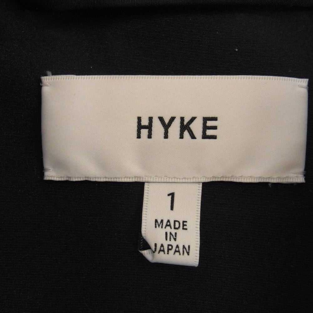 HYKE ハイク 202-17249 M-65 TYPE ミリタリー モッズコート ブラック系 1【中古】
