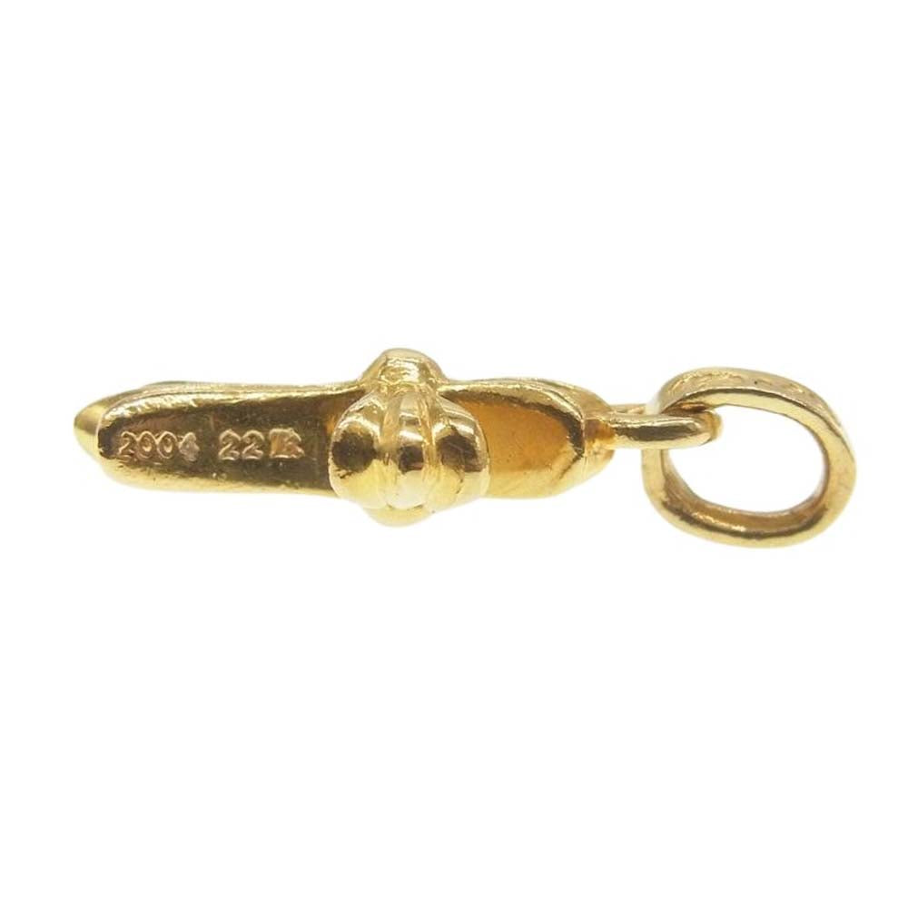 CHROME HEARTS クロムハーツ（原本無） 22K CH CRS BBY FAT ベイビー ファット チャーム  ゴールド系【中古】