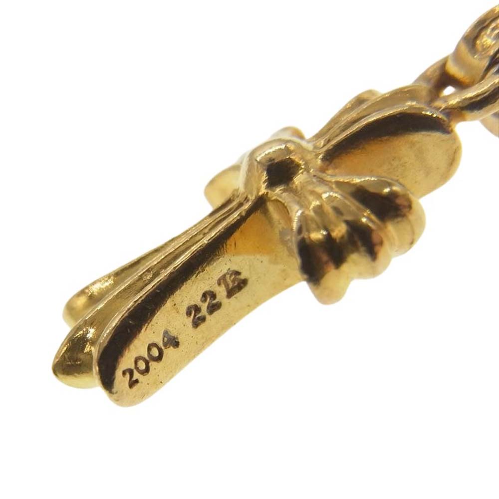 CHROME HEARTS クロムハーツ（原本無） 22K CH CRS BBY FAT ベイビー ファット チャーム  ゴールド系【中古】