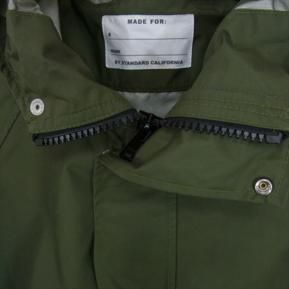 STANDARD CALIFORNIA スタンダードカリフォルニア SD UTILITY MOUNTAIN PARKA ユーティリティーナイロンマウンテンパーカー カーキ系 S【極上美品】【中古】