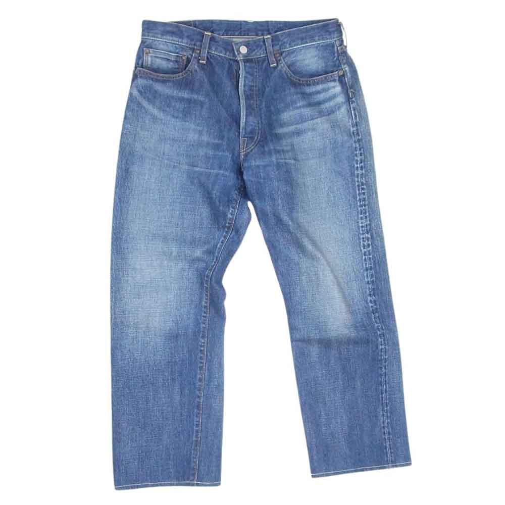 STANDARD CALIFORNIA スタンダードカリフォルニア SD 5P Denim Pants S901 Vintage Wash ボタンフライ ヴィンテージ ウォッシュ 加工 デニム パンツ インディゴブルー系 32【極上美品】【中古】