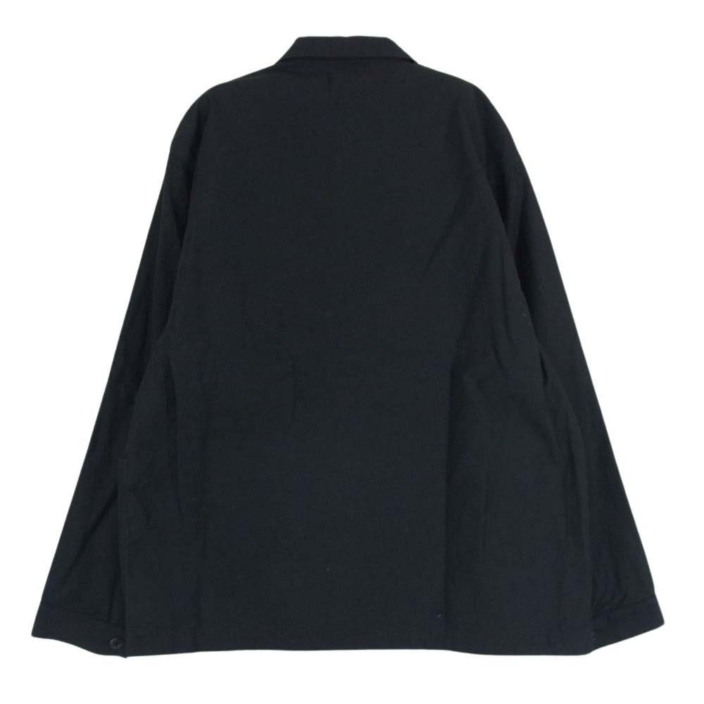 アップスケープオーディエンス AUD7183 カバーオール シャツジャケット ブラック系 S【極上美品】【中古】