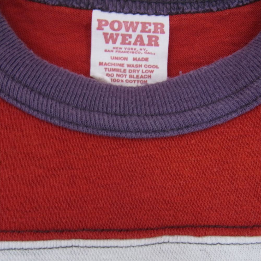FREEWHEELERS フリーホイーラーズ POWER WEAR パワーウェア 半袖 Tシャツ ホワイト系 M【中古】