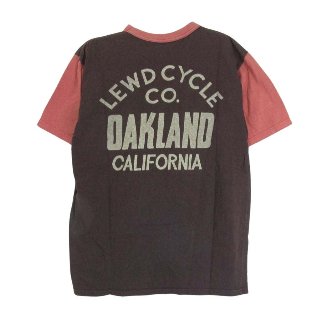 FREEWHEELERS フリーホイーラーズ POWER WEAR パワーウェア 半袖 Tシャツ ブラウン系 M【中古】