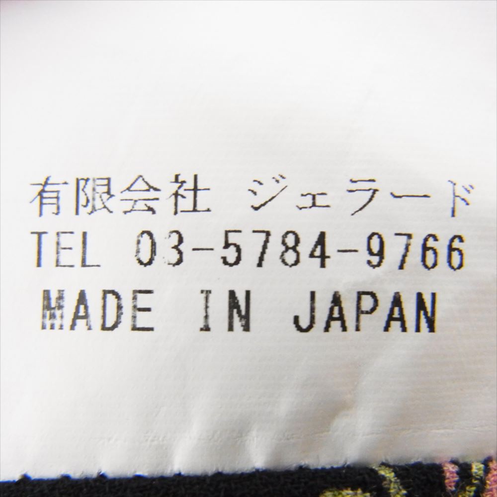 JELADO ジェラード starry gate Vincent Shirts ヴィンセントシャツ 総柄 オープンカラー 半袖 シャツ ブラック系 M【中古】